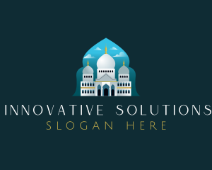 Islamic Mosque Temple logo design