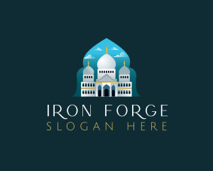 Islamic Mosque Temple logo design