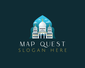 Islamic Mosque Temple logo design