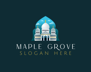 Islamic Mosque Temple logo design