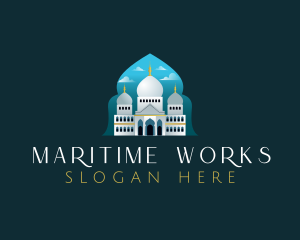 Islamic Mosque Temple logo design