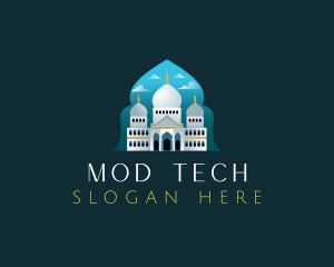 Islamic Mosque Temple logo design