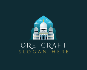 Islamic Mosque Temple logo design