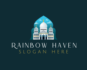 Islamic Mosque Temple logo design