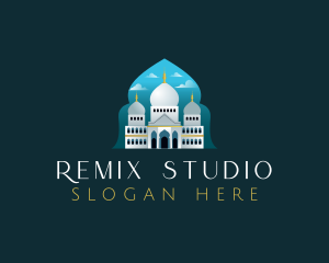 Islamic Mosque Temple logo design