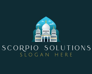 Islamic Mosque Temple logo design