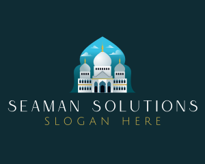 Islamic Mosque Temple logo design