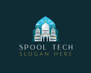 Islamic Mosque Temple logo design