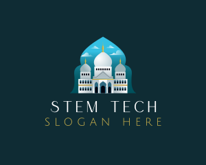 Islamic Mosque Temple logo design