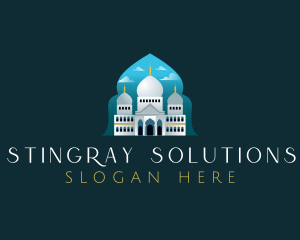 Islamic Mosque Temple logo design