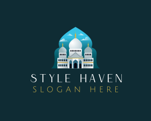 Islamic Mosque Temple logo design