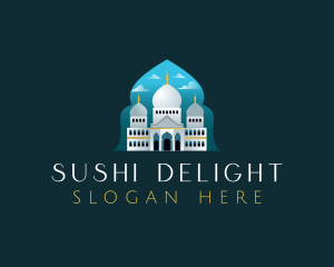 Islamic Mosque Temple logo design