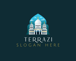 Islamic Mosque Temple logo design