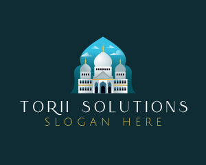 Islamic Mosque Temple logo design