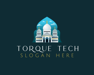 Islamic Mosque Temple logo design