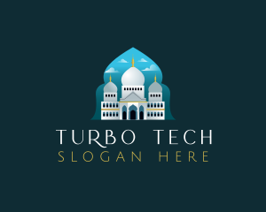 Islamic Mosque Temple logo design