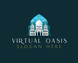 Islamic Mosque Temple logo design