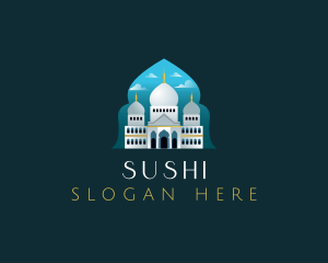 Islamic Mosque Temple logo design