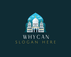 Islamic Mosque Temple logo design