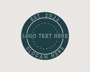 Text - Generic Circle Company logo design