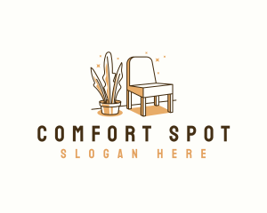 Seat - Chair Furniture Seat logo design