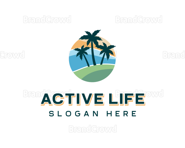 Palm Tree Beach Resort Logo