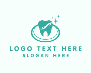 Toothpaste - Tooth Dental Clinic logo design