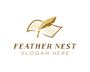 Feather Quill Publishing logo design