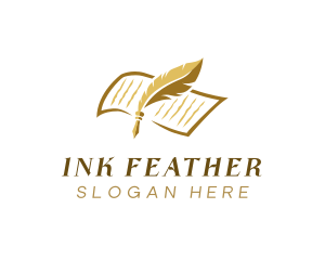 Quill - Feather Quill Publishing logo design