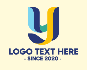 3D Style Letter Y Logo