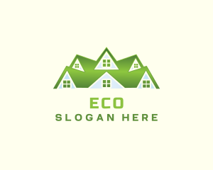 Roof Real Estate Property Logo