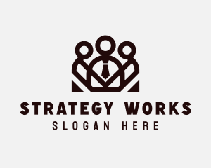 Corporate Employee Outsourcing logo design