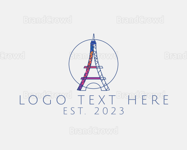 Creative Eiffel Tower Logo