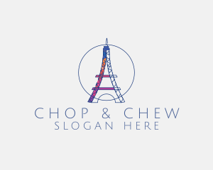 Creative Eiffel Tower Logo