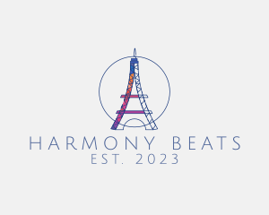 Trip - Creative Eiffel Tower logo design