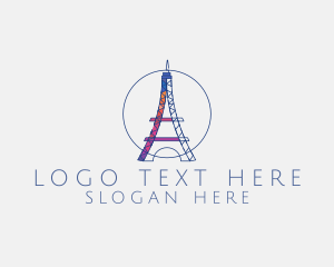 Creative Eiffel Tower Logo