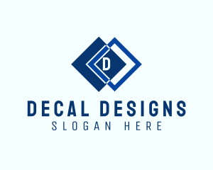 Interior Design Tile Pavement logo design