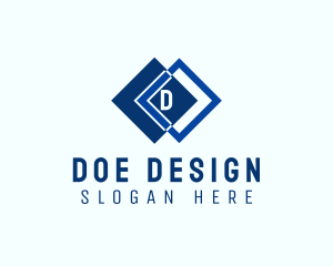Interior Design Tile Pavement logo design