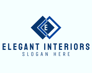 Interior Design Tile Pavement logo design