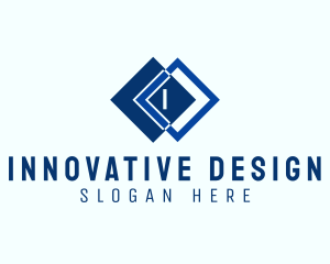 Interior Design Tile Pavement logo design