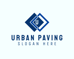 Pavement - Interior Design Tile Pavement logo design