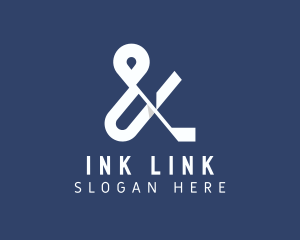 Ligature - Modern Stylish Ampersand logo design
