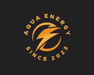 Lightning Bolt Energy logo design