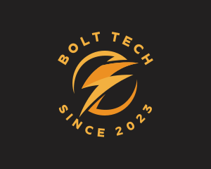 Bolt - Lightning Bolt Energy logo design