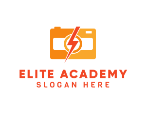 Photo - Electric Camera Photography logo design