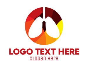 Health - Lung Health Doctor logo design