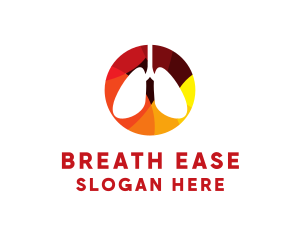 Respiratory - Lung Respiratory Doctor logo design