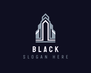 Property Developer - Skyscraper Building Property logo design