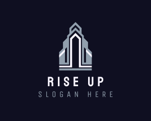 Skyscraper Building Property logo design