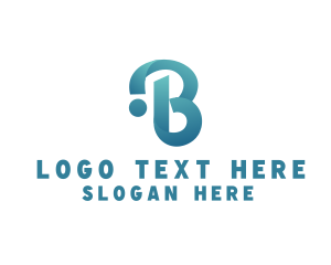 Gradient - Generic Business Letter B logo design